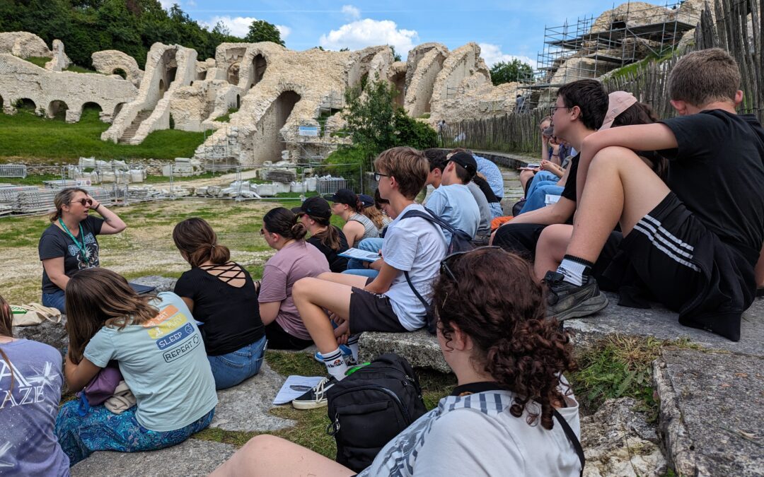 Les latinistes à Saintes – Visite et Fouilles archéologiques