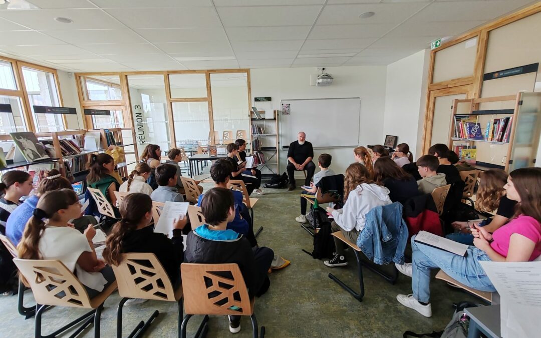 Rencontre littéraire pour la classe PEM